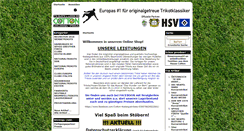 Desktop Screenshot of nostalgie-trikots.de