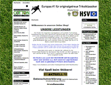 Tablet Screenshot of nostalgie-trikots.de